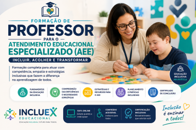 Forma��o de Professor para o Atendimento Educacional Especializado (AEE) 360 horas