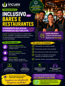 TREINAMENTO INCLUSIVO PARA BARES E RESTAURANTES