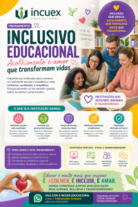 TREINAMENTO INCLUSIVO PARA INSTITUI��ES DE ENSINO