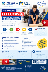 TREINAMENTO LEI LUCAS: PRIMEIROS SOCORROS NO AMBIENTE ESCOLAR